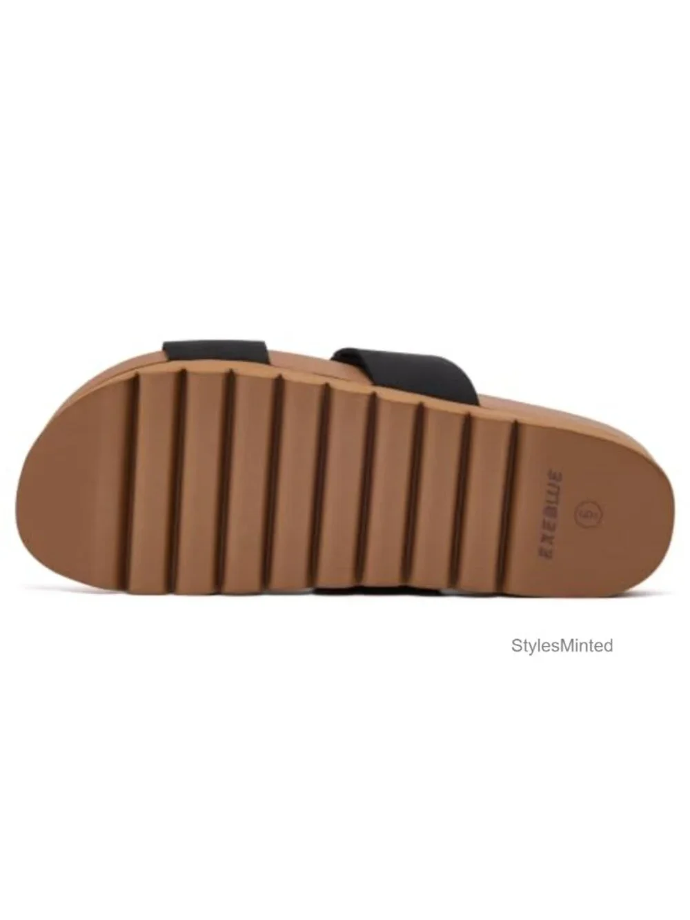 Women Platform Sandals Arch Support Cork Insole Slip On